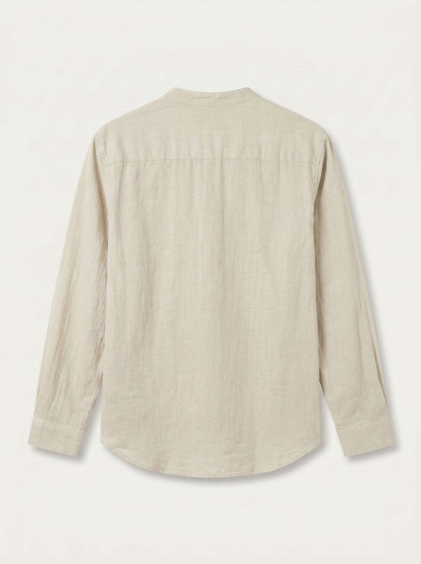 CAMISA DE LINO POLERA BEIGE