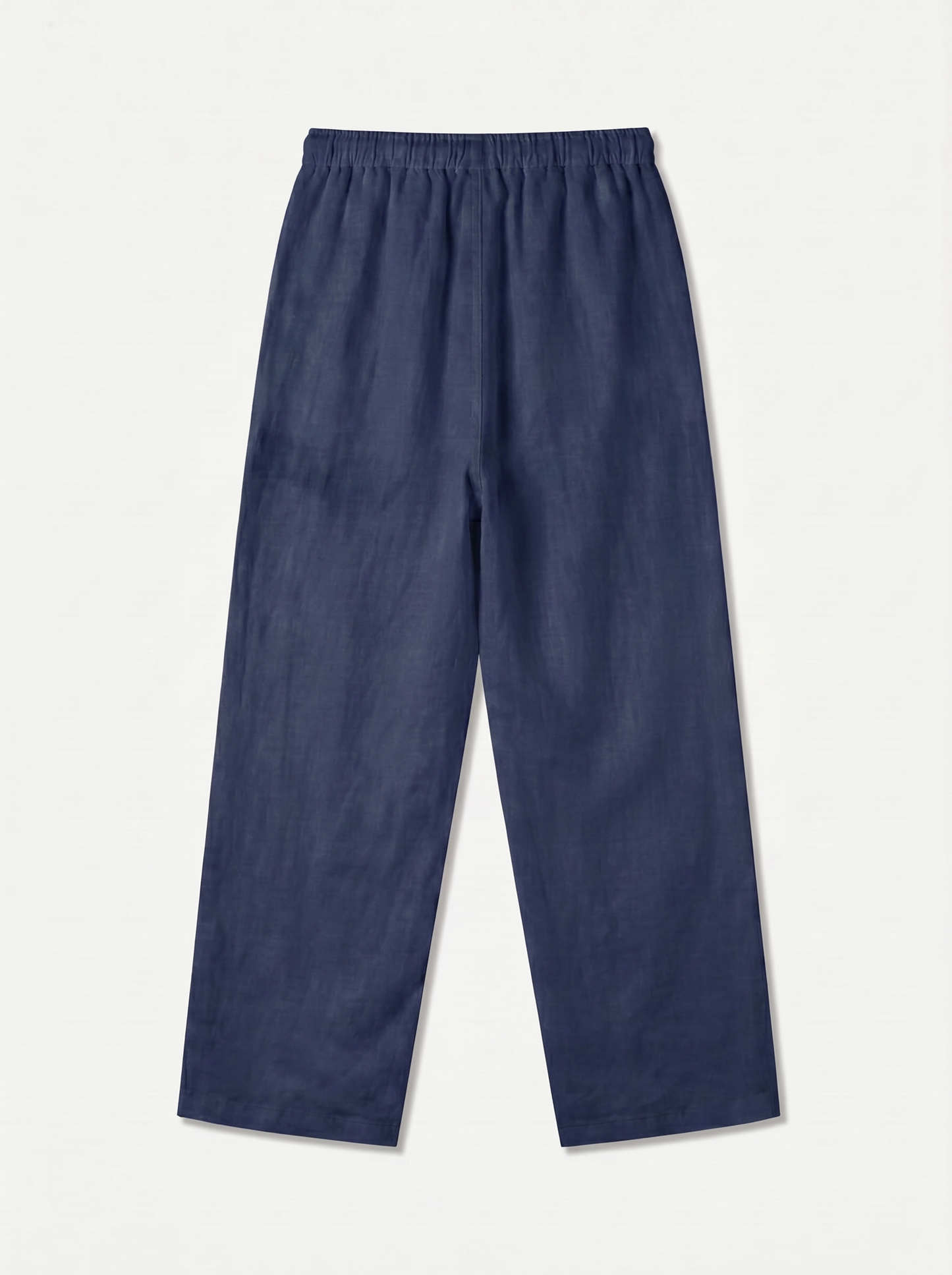 PANTALÓN DE LINO LARGO AZUL NAVY