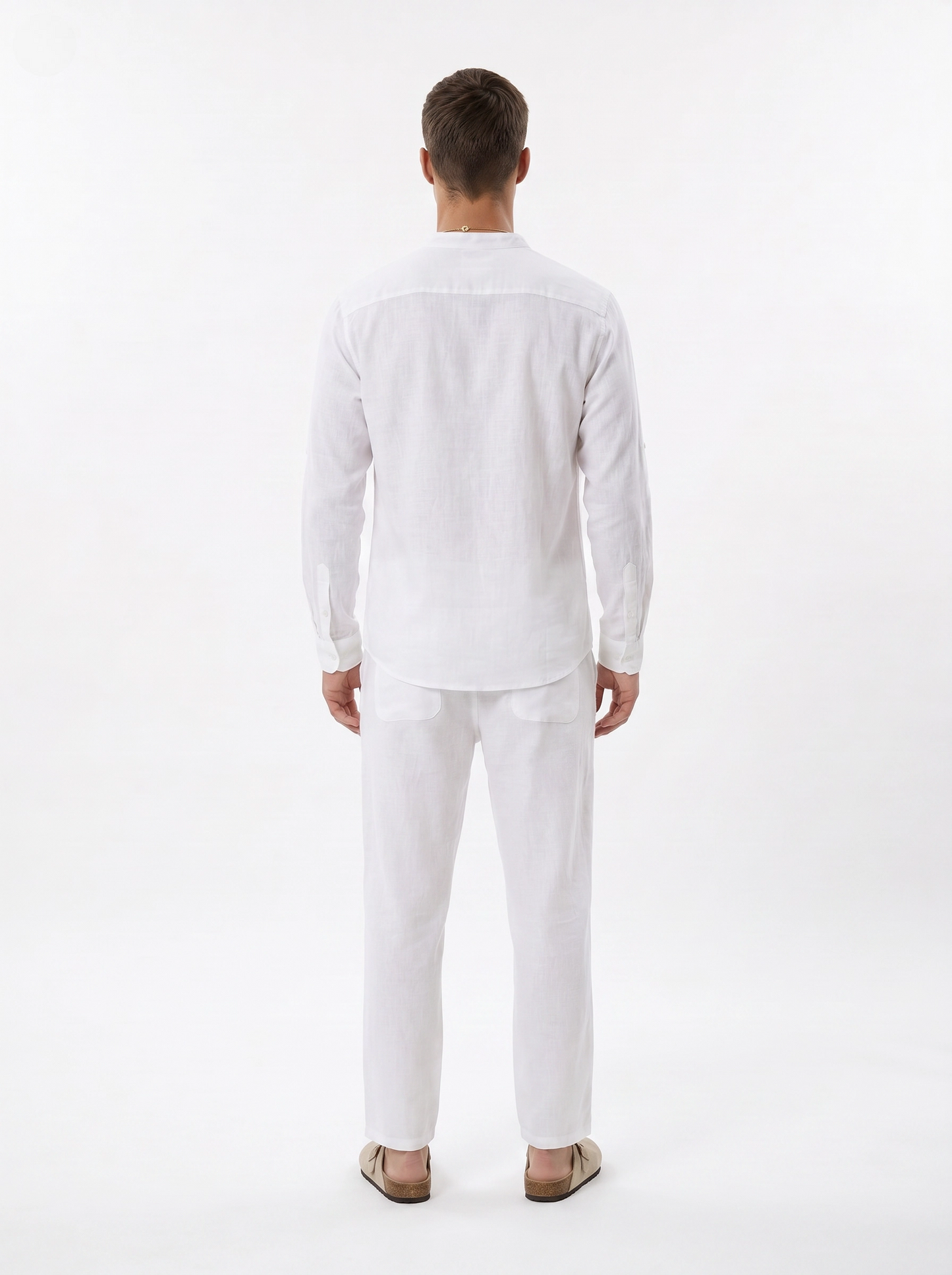 CAMISA DE LINO BLANCA