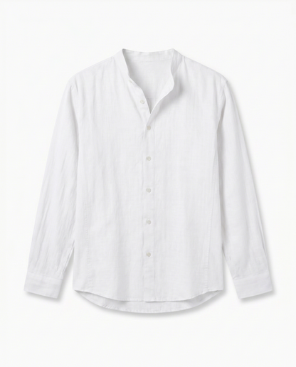 CAMISA DE LINO BLANCA