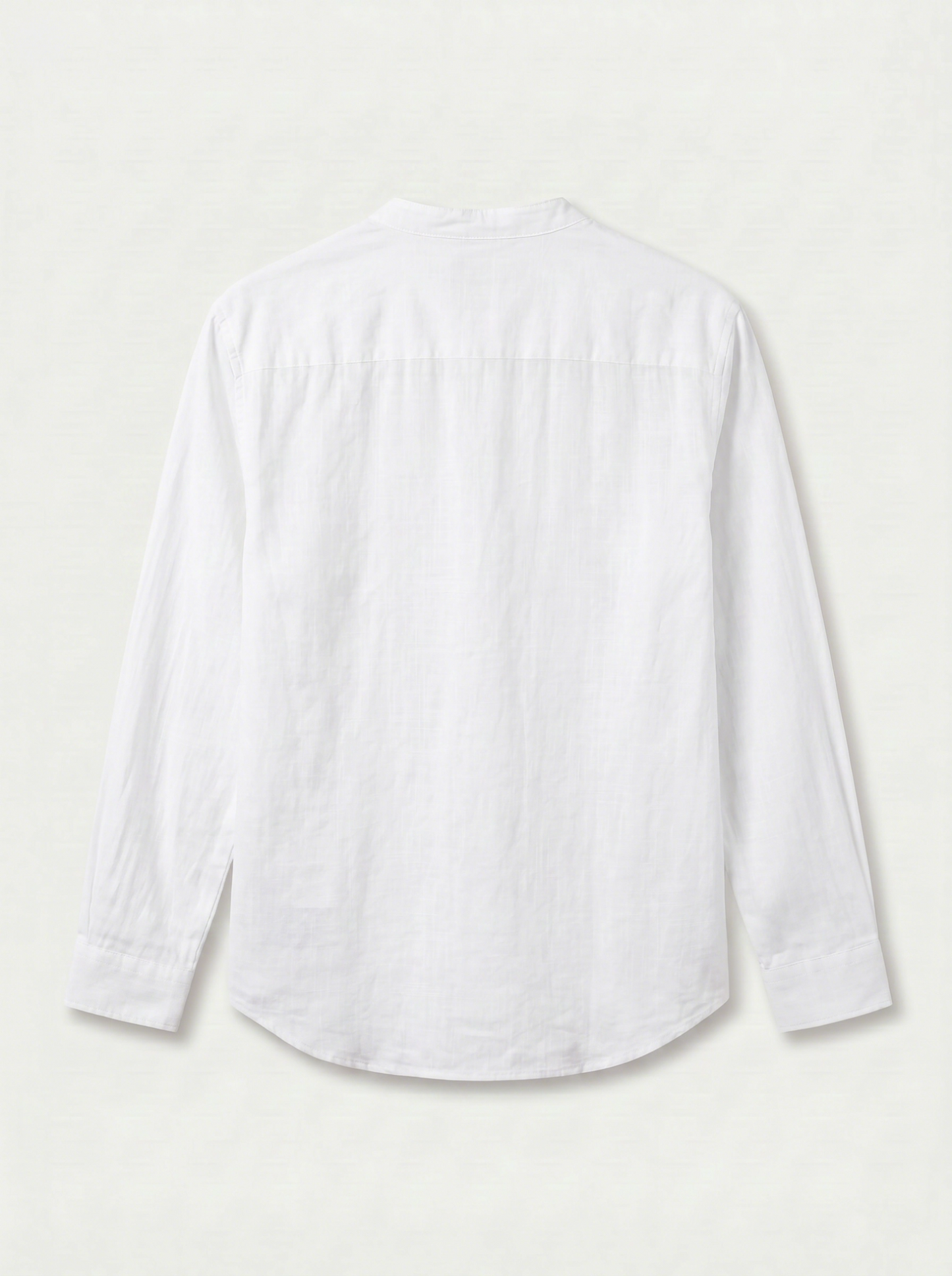 CAMISA DE LINO POLERA BLANCA