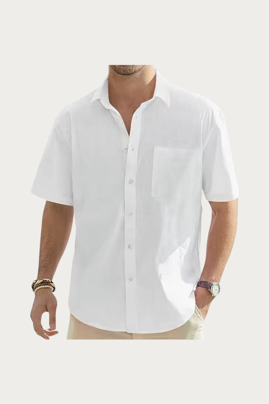 CAMISA DE MANGA CORTA CANARIAS
