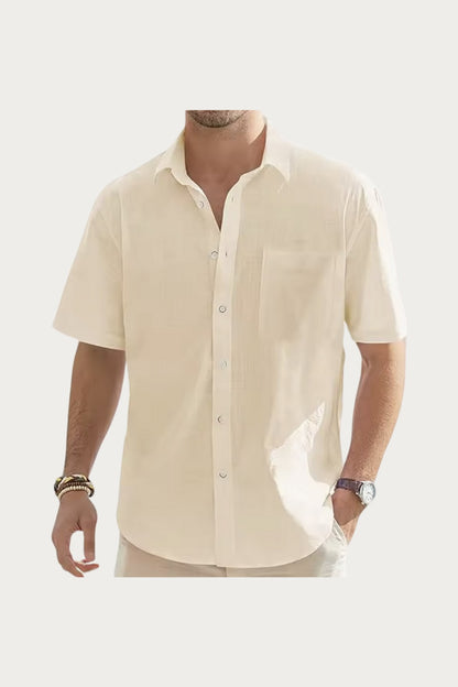 CAMISA DE MANGA CORTA CANARIAS