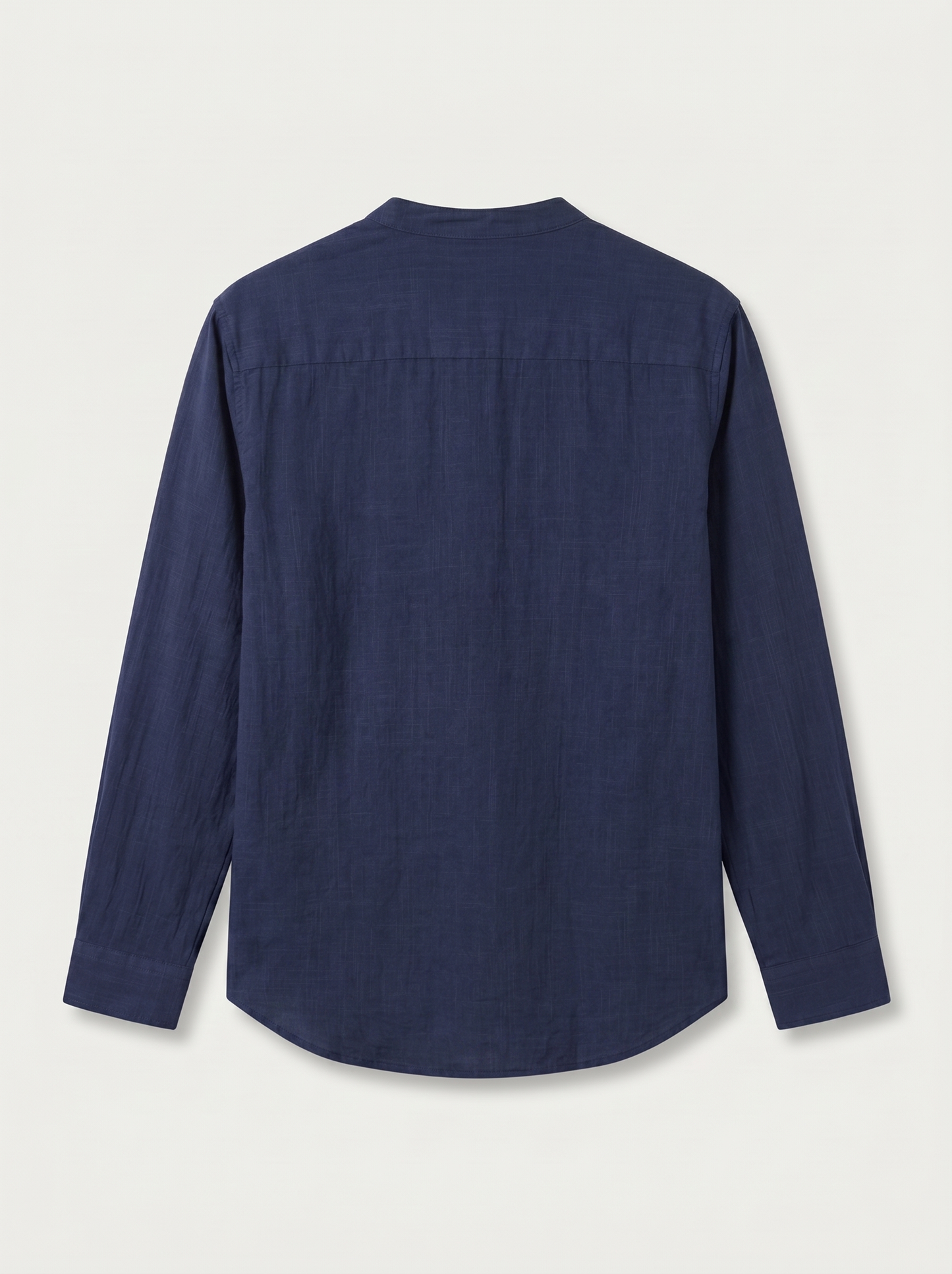 CAMISA DE LINO POLERA AZUL NAVY