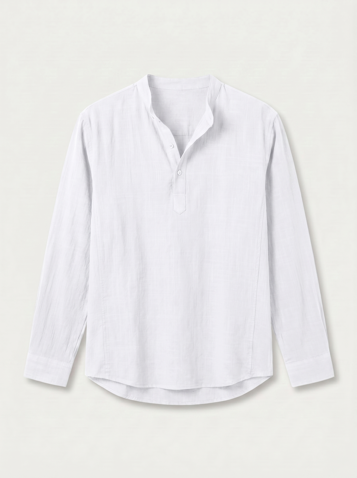 CAMISA DE LINO POLERA BLANCA