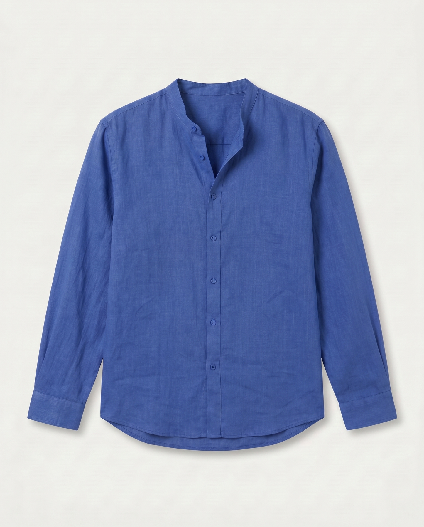 CAMISA DE LINO AZUL