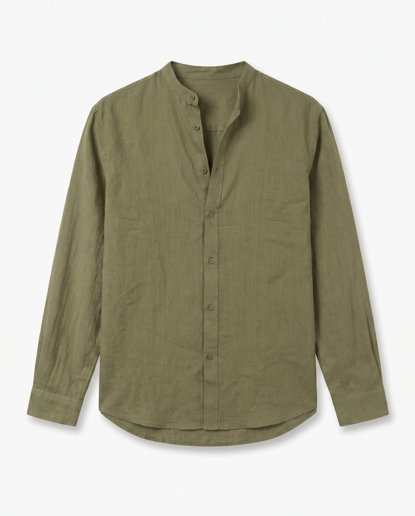 CAMISA DE LINO VERDE