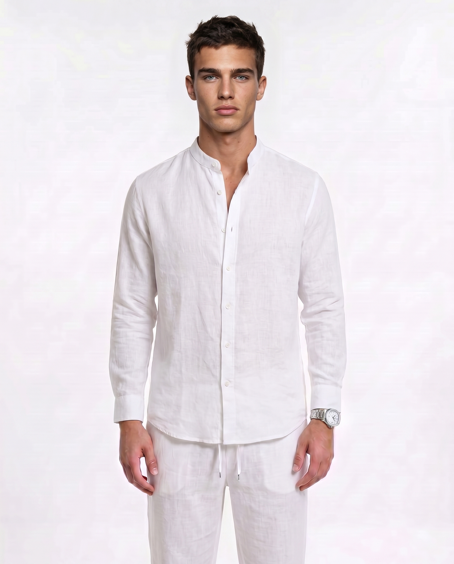 CAMISA DE LINO BLANCA
